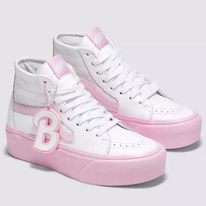 Vans X Barbie Sk8-Hi Tapered Stackform Shoe- BRAND NEW IN BOX